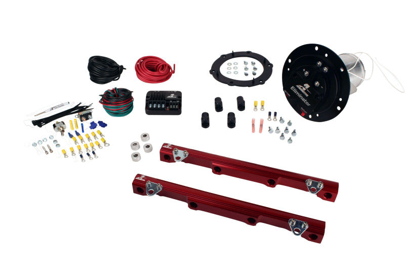 Aeromotive 03-04 Cobra Fuel System - Eliminator/Rails/PSC/Fittings - My Store