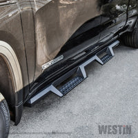 Westin 19-20 Chevrolet Silverado / GMC Sierra 1500 Double Cab HDX Drop Nerf Step Bars - Textured Blk - Mammoth Racing -