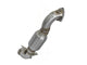 aFe 09-13 MINI Cooper S (R56) L4 1.6L (t) Twisted Steel Down Pipe 2-1/2in 304 Stainless Steel w/ Cat - Mammoth Racing -