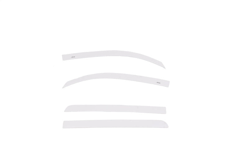 AVS 19-21 Toyota Tundra Crewmax Low Profile Color Match Ventvisors 4pc - Super White - Mammoth Racing -