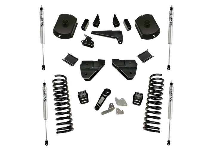 Superlift 14-18 Ram 2500 4WD Diesel 4in Lift Kit w/ Fox 2.0 Shocks/Radius Arm Drop Brackets - Mammoth Racing -