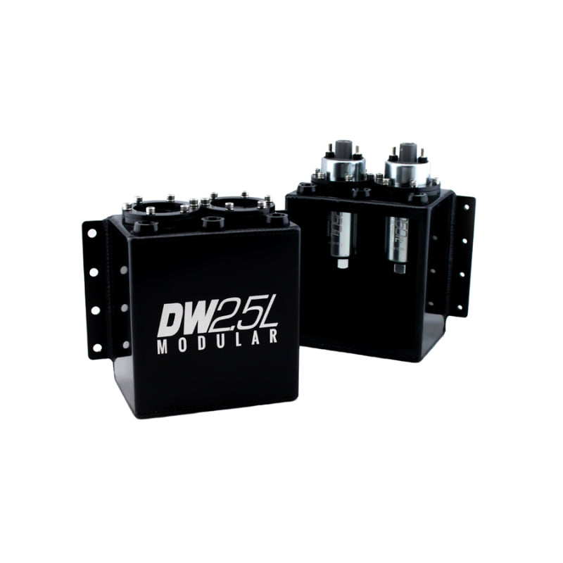 DeatschWerks 2.5L Modular Surge Tank (Fits 1-2 DW250iL Fuel Pumps - Pumps Not Included) - Mammoth Racing -