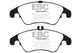 EBC 12+ Mercedes-Benz C250 Coupe 1.8 Turbo Sport Edition Redstuff Front Brake Pads - My Store