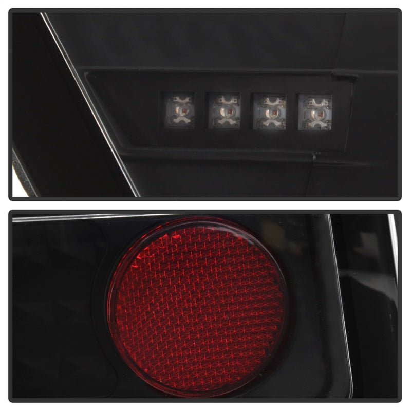 Spyder Dodge Magnum 05-08 LED Tail Lights Black ALT-YD-DMAG05-LED-BK - Mammoth Racing -