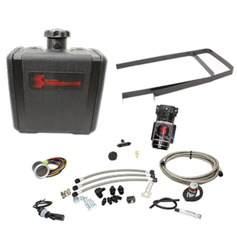 Snow Performance Cummins Stg 2 Bst Cooler Water Injection Kit (SS Brded Line/4AN Fittings) w/o Tank - My Store