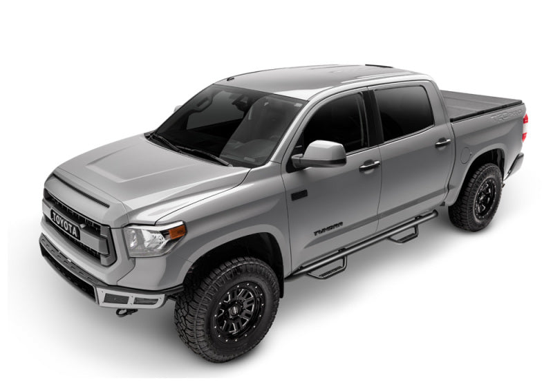 N-Fab Nerf Step 15-17 GMC - Chevy Canyon/Colorado Crew Cab 6ft Bed - Tex. Black - W2W - 3in - Mammoth Racing -
