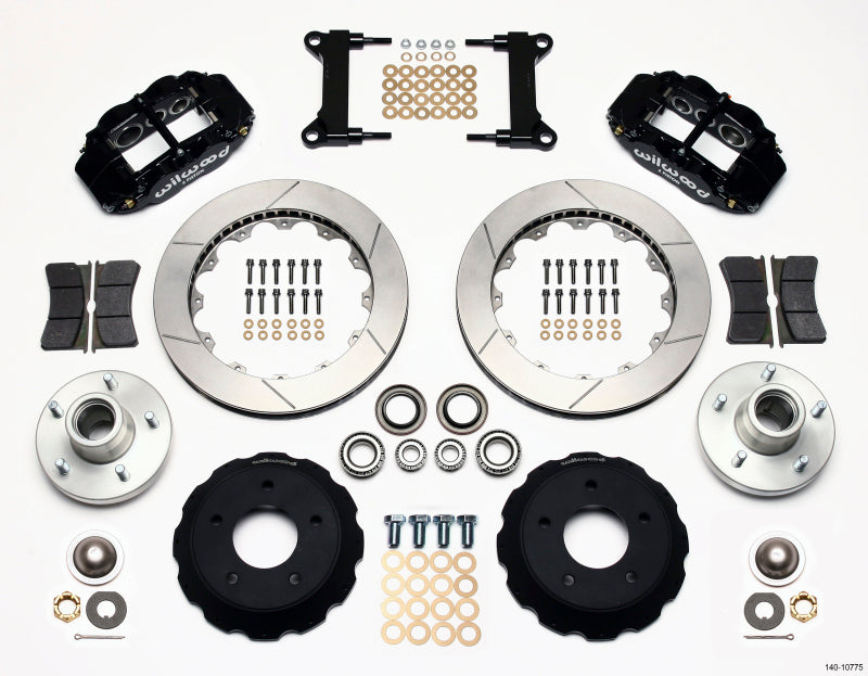Wilwood Narrow Superlite 6R Front Hub Kit 13.06in Chevy C-10 60-87 CPP Drop Spindle - Mammoth Racing -