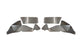 Fishbone Offroad 2018+ Jeep Wrangler JL Rear Pair Aluminum Raw Inner Fenders - Mammoth Racing -