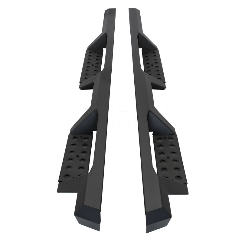 Westin/HDX 2021+ Ford Bronco Drop Nerf Step Bars - Textured Black - Mammoth Racing -