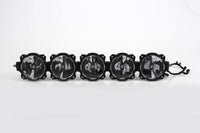 KC HiLiTES Polaris RZR 32in. Pro6 Gravity LED 5-Light 100w Combo Beam Overhead Light Bar System - Mammoth Racing -