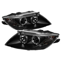 Spyder BMW Z4 03-08 Projector Headlights Xenon/HID Model Only - LED Halo Black PRO-YD-BMWZ403-HID-BK - Mammoth Racing -