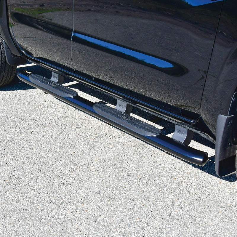 Westin 2022 Nissan Frontier Crew Cab PRO TRAXX 4 Oval Nerf Step Bars - Black - Mammoth Racing -