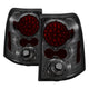 Xtune Ford Explorer 4Dr (Except Sport Trac) 02-05 LED Tail Lights Smoke ALT-ON-FEXP02-LED-SM - Mammoth Racing -