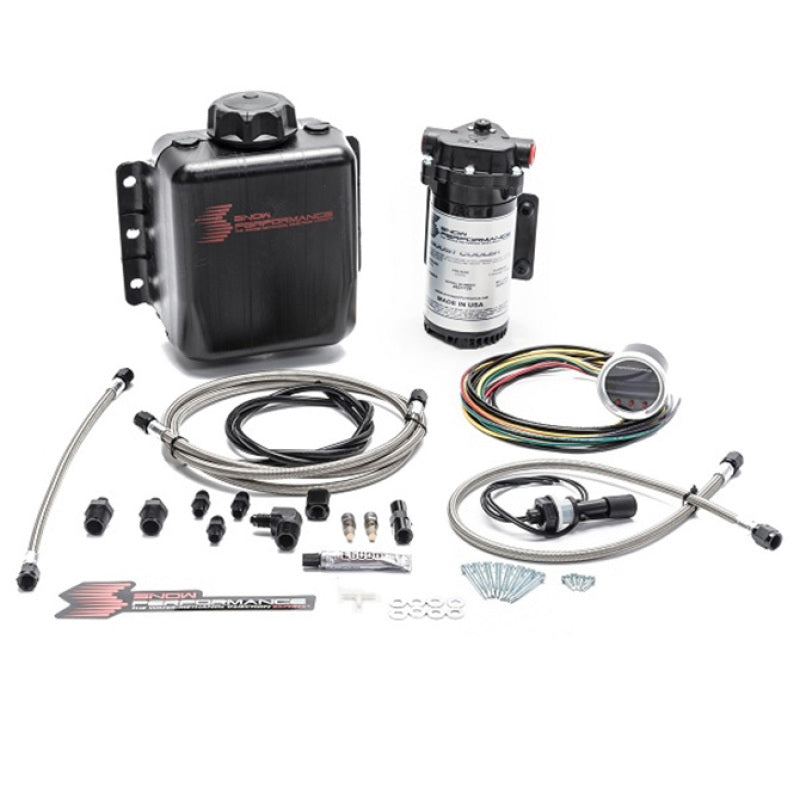 Snow Performance Stg 2 Boost Cooler F/I Prog. Water Injection Kit (SS Braided Line 4AN Fittings) - My Store