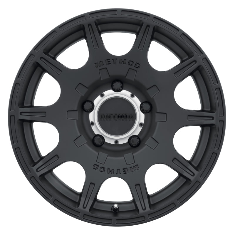 Method Mr308 Roost 18x9 +18mm Offset 5x150 110.5mm CB Matte Black Wheel - Mammoth Racing -