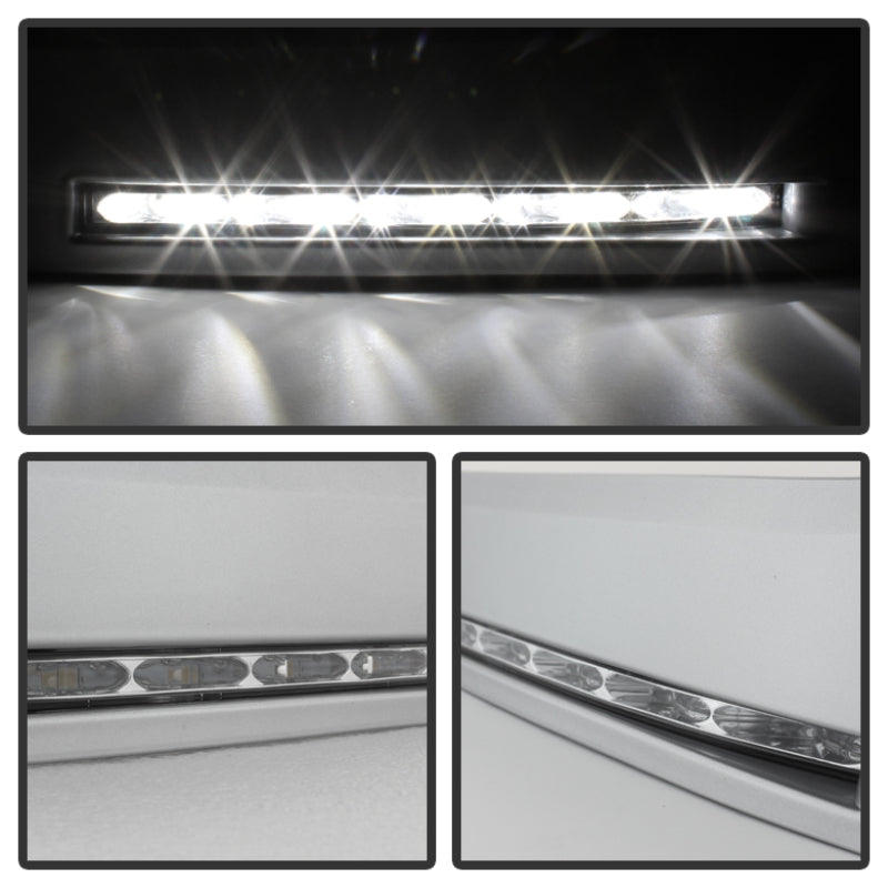 Spyder Toyota Tundra 07-13 Daytime LED Running Lights wo/switch Silver FL-DRL-TTU07-SIL - Mammoth Racing -