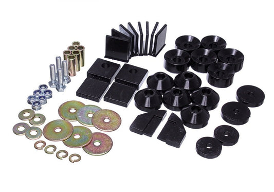 Energy Suspension 86-95 Suzuki Samurai Black Body Mount Set - My Store
