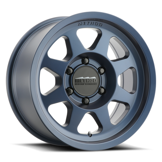 Method Mr701 18x9 +25mm Offset 5x150 110.5mm CB Bahia Blue Wheel