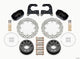 Wilwood Dynapro Lug Mount Single Rear Dynamic Kit SA Drilled 58-64 Olds/Pont .690in Studs - Mammoth Racing -