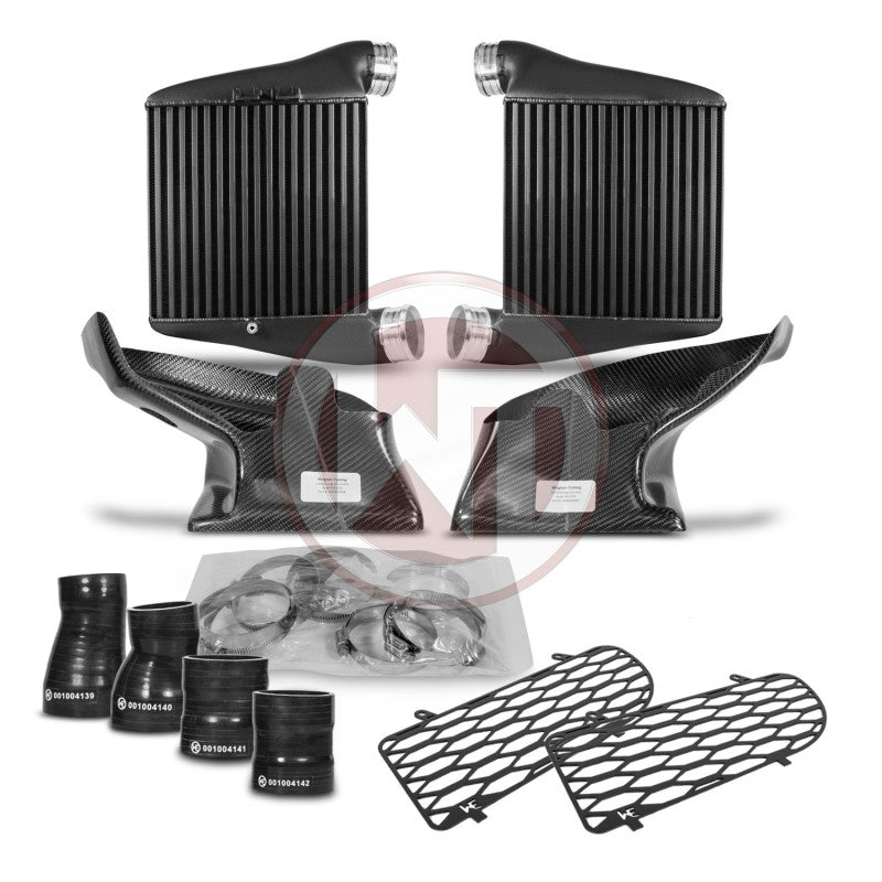 Wagner Tuning Audi A4/RS4 B5 Competition EVO2 Intercooler Kit w/Carbon Air Shroud - My Store