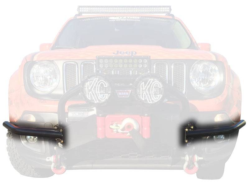 Daystar 2015-2018 Jeep Renegade Winch Bumper Guards - Mammoth Racing -