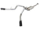 aFe MACHForce XP Exhaust 3in SS Dual Side Exit CB w/ Black Tips 15 Ford F150 Ecoboost V6-2.7L/3.5L - Mammoth Racing -