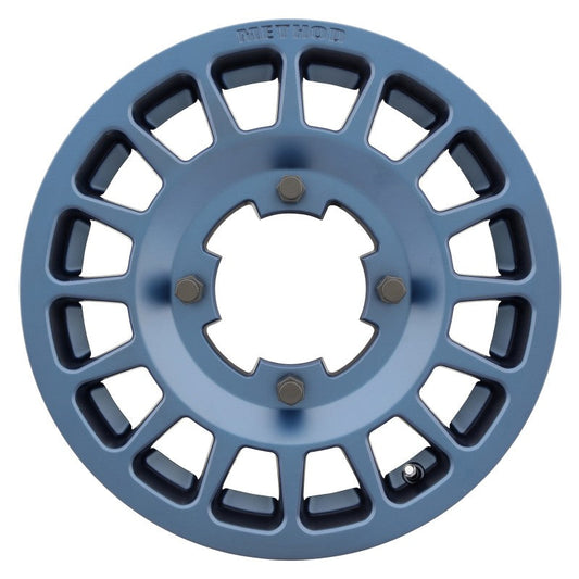 Method Mr407 15x6 5+1/+51mm Offset 4x156 120mm CB Bahia Blue Wheel - Mammoth Racing -