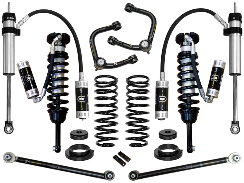 Icon 03-09 Lexus Gx470 0-3.5in Stage 5 Suspension System w/Tubular UCA - Mammoth Racing -