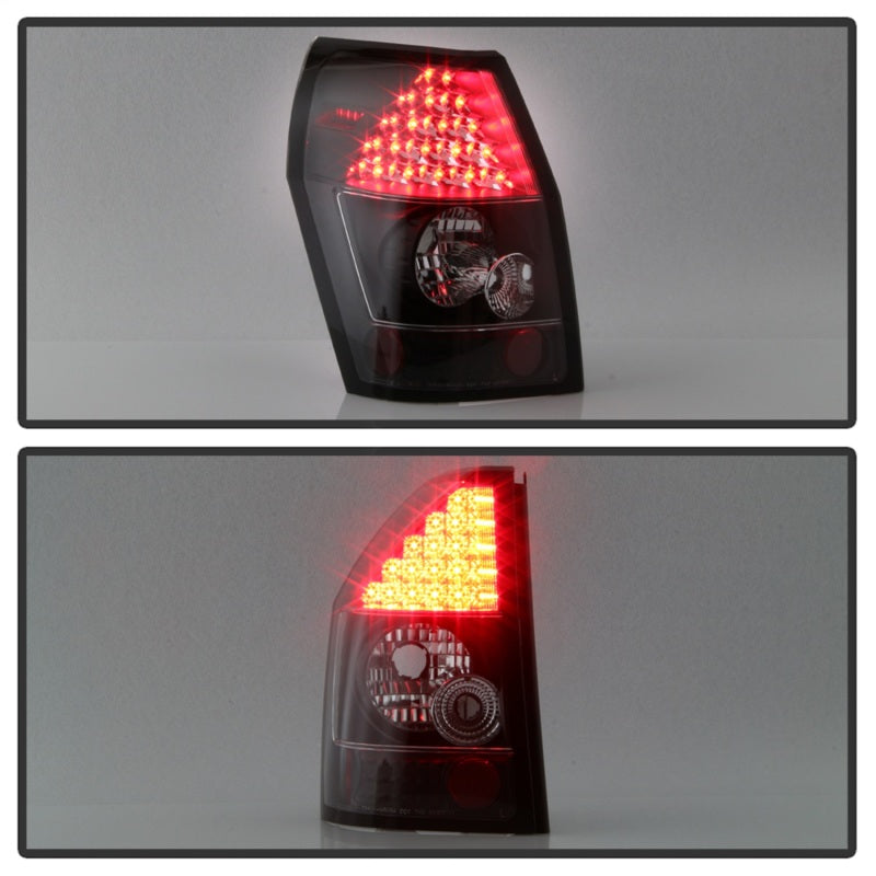 Spyder Dodge Magnum 05-08 LED Tail Lights Black ALT-YD-DMAG05-LED-BK - Mammoth Racing -