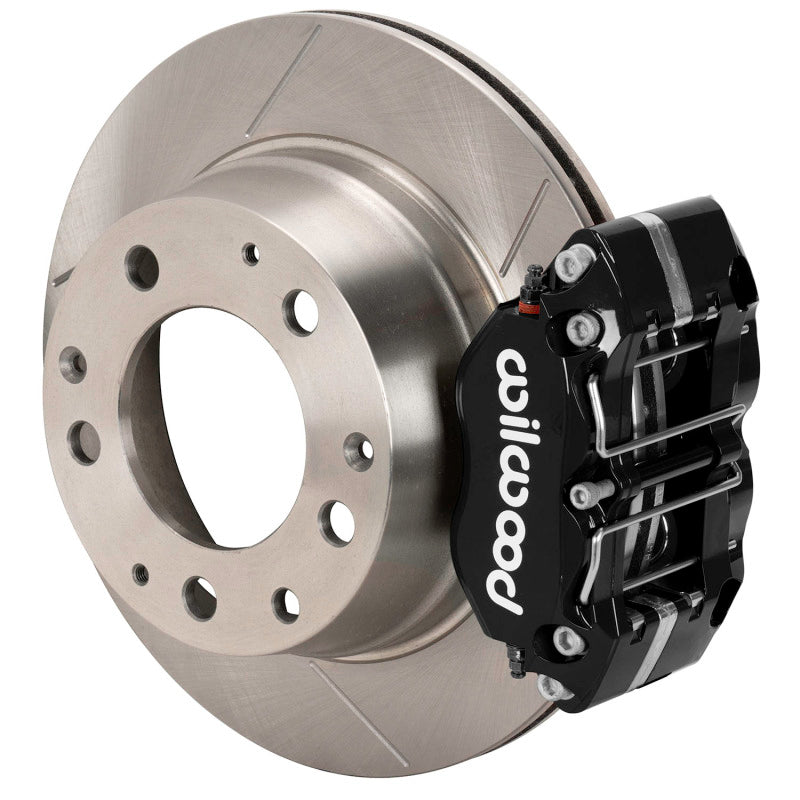 Wilwood 69-83 Porsche 911 Rear Dynapro Brake Kit 3in MT Slotted - Black - My Store