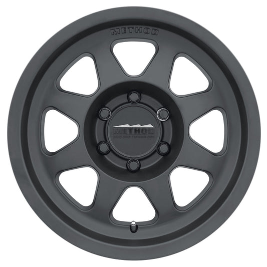 Method Mr701 17x7.5 +50mm Offset 6x130 84.1mm CB Matte Black Wheel - Mammoth Racing -