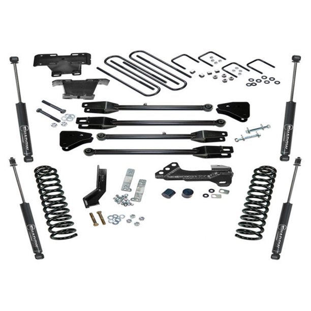 Superlift 11-16 Ford F-250/F-350 SuperDuty 4WD (Diesel) 4in Lift Kit Component Box - Front - Mammoth Racing -