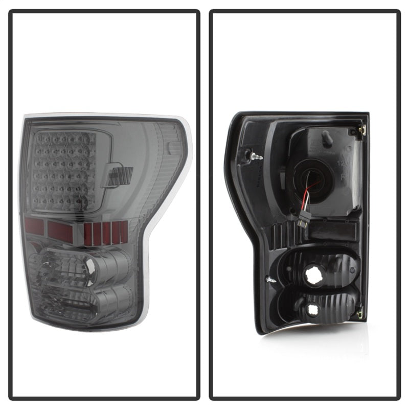 Xtune Toyota Tundra 07-13 LED Tail Lights Smoke ALT-ON-TTU07-LED-SM - Mammoth Racing -