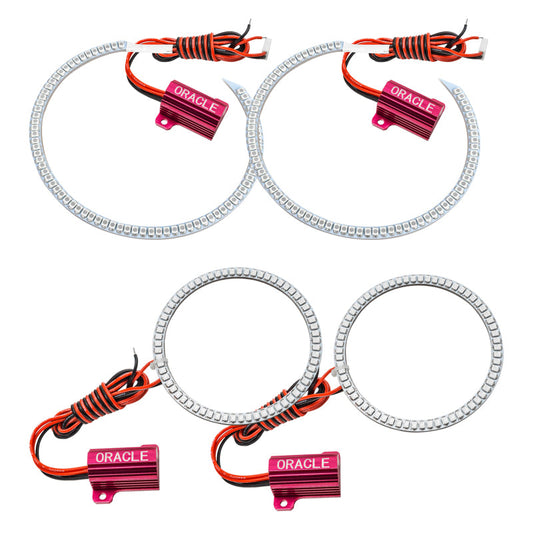 Oracle Mazda 3 10-12 LED Halo Kit - White - Mammoth Racing -