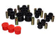 Energy Suspension 12-16 VW Passat / 07-16 VW EOS (1F) Rear Control Arm Bushing Set - Black - Mammoth Racing -