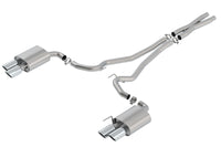 Borla S-Type Cat Back 18-20 Ford Mustang GT Convertible 2.5in pipe 4in tip - My Store
