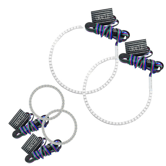 Oracle Mini Cooper 05-08 Halo Kit - ColorSHIFT w/o Controller - Mammoth Racing -