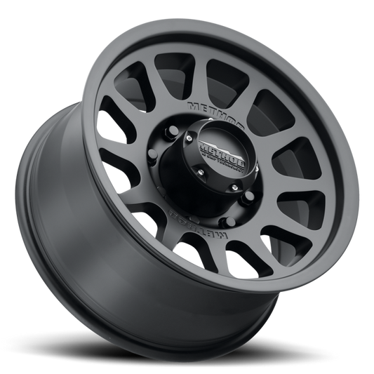 Method Mr703 17x8.5 0mm Offset 8x6.5 130.81mm CB Matte Black Wheel - Mammoth Racing -