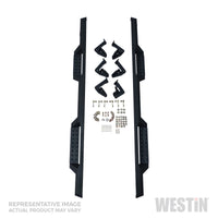 Westin/HDX 16-18 Nissan Titan XD Crew / 17-18 Titan Crew Cab Drop Nerf Step Bars - Textured Black - Mammoth Racing -
