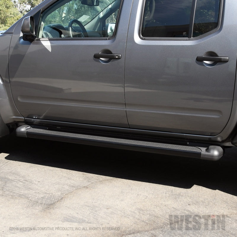 Westin SG6 Black Aluminum Running Boards 74.25in - Mammoth Racing -