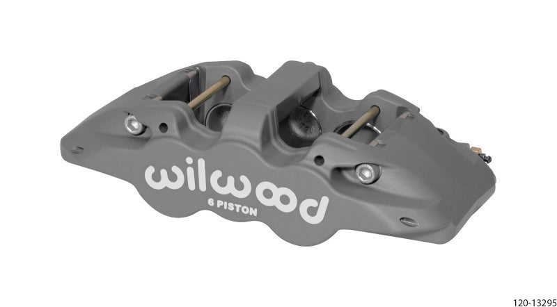 Wilwood Caliper-Aero6-R/H - Black Anodize 1.75/1.38/1.38in Pistons 1.25in Disc - Mammoth Racing -
