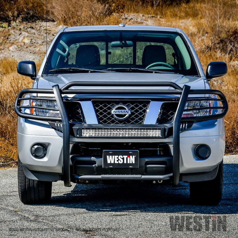 Westin 12-20 Nissan Frontier Sportsman X Grille Guard - Textured Black - Mammoth Racing -