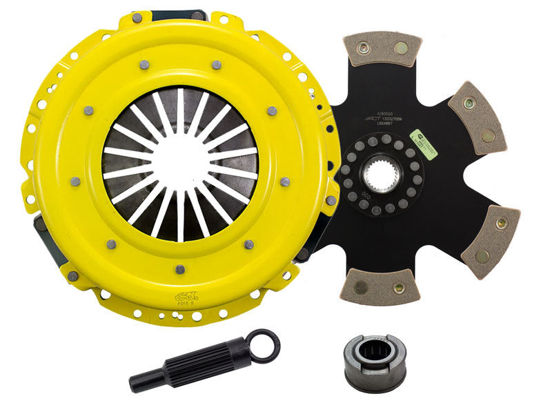 ACT 2007 Ford Mustang Sport/Race Rigid 6 Pad Clutch Kit - My Store