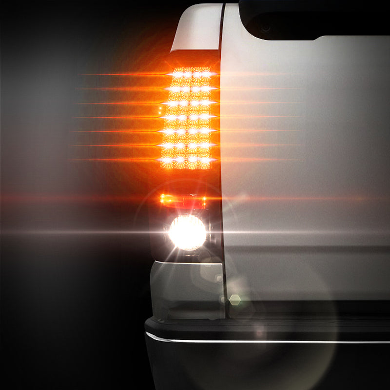 Spyder Chevy Silverado 1500 03-06 (Does Not Fit Stepside)LED Tail Lights Smke ALT-YD-CS03-LED-SM - Mammoth Racing -
