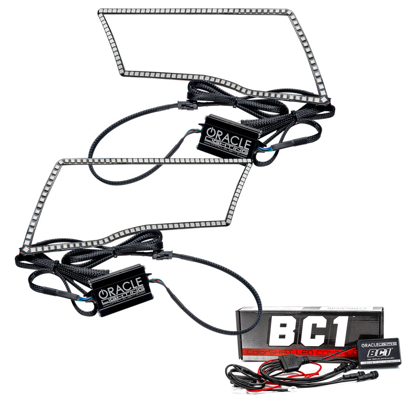 Oracle Dodge Ram Sport 09-18 LED Headlight Halo Kit - ColorSHIFT w/ BC1 Controller - Mammoth Racing -