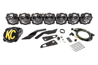 KC HiLiTES Can-Am X3 45in. Pro6 Gravity LED 7-Light 140w Combo Beam Overhead Light Bar System - Mammoth Racing -