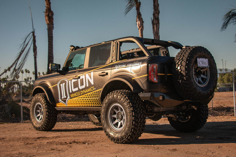 Icon 21+ Ford Bronco Tubular Rear Track Bar Kit - Adjustable - Mammoth Racing -