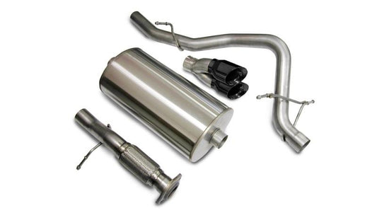 Corsa 07-08 Chevrolet Tahoe 5.3L V8 Black Sport Cat-Back Exhaust - Mammoth Racing -