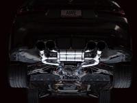 AWE SwitchPath Catback Exhaust for BMW G8X M3/M4 - Diamond Black Tips - My Store