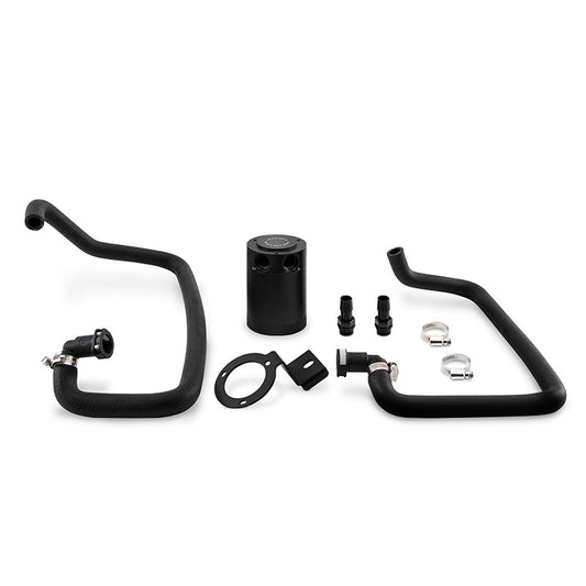 Mishimoto 2015+ Ford Mustang EcoBoost Baffled Oil Catch Can Kit - Black - Mammoth Racing -
